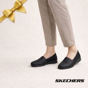 Skechers Slip-on Shoes Size 7.5 Black